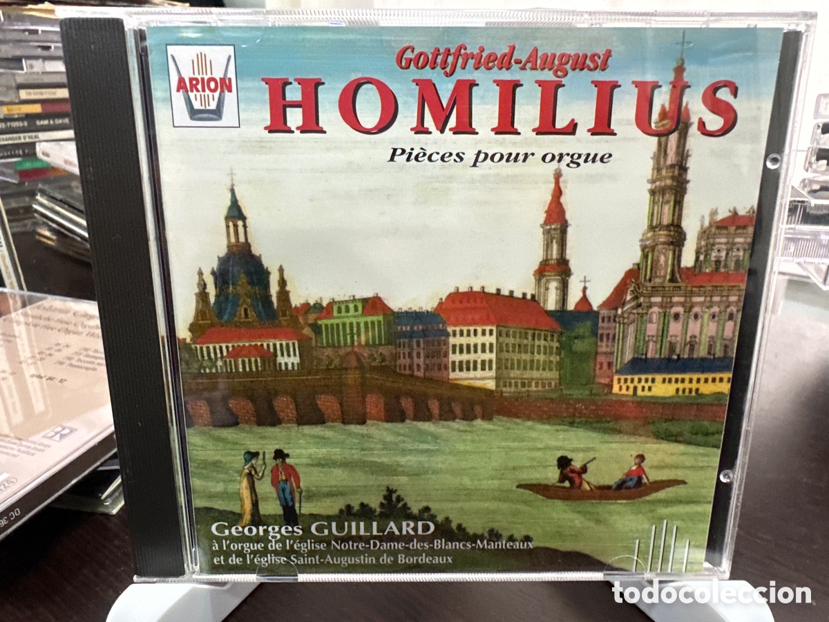 Music CDs: Gottfried-August Homilius - Georges Guillard - Pi&egrave;ces Pour Orgue (CD, Album)