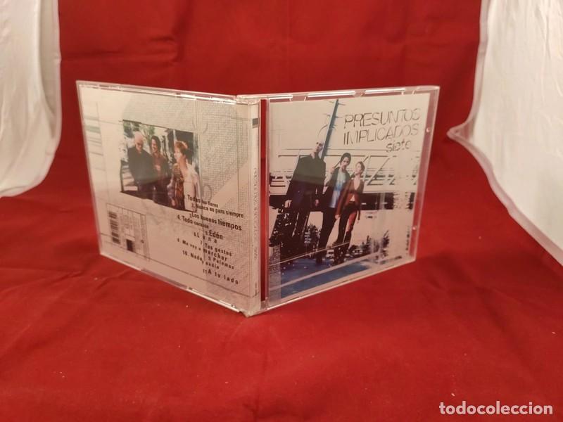 CDs de m&uacute;sica: CD Presuntos Implicados - Siete - Foto 3