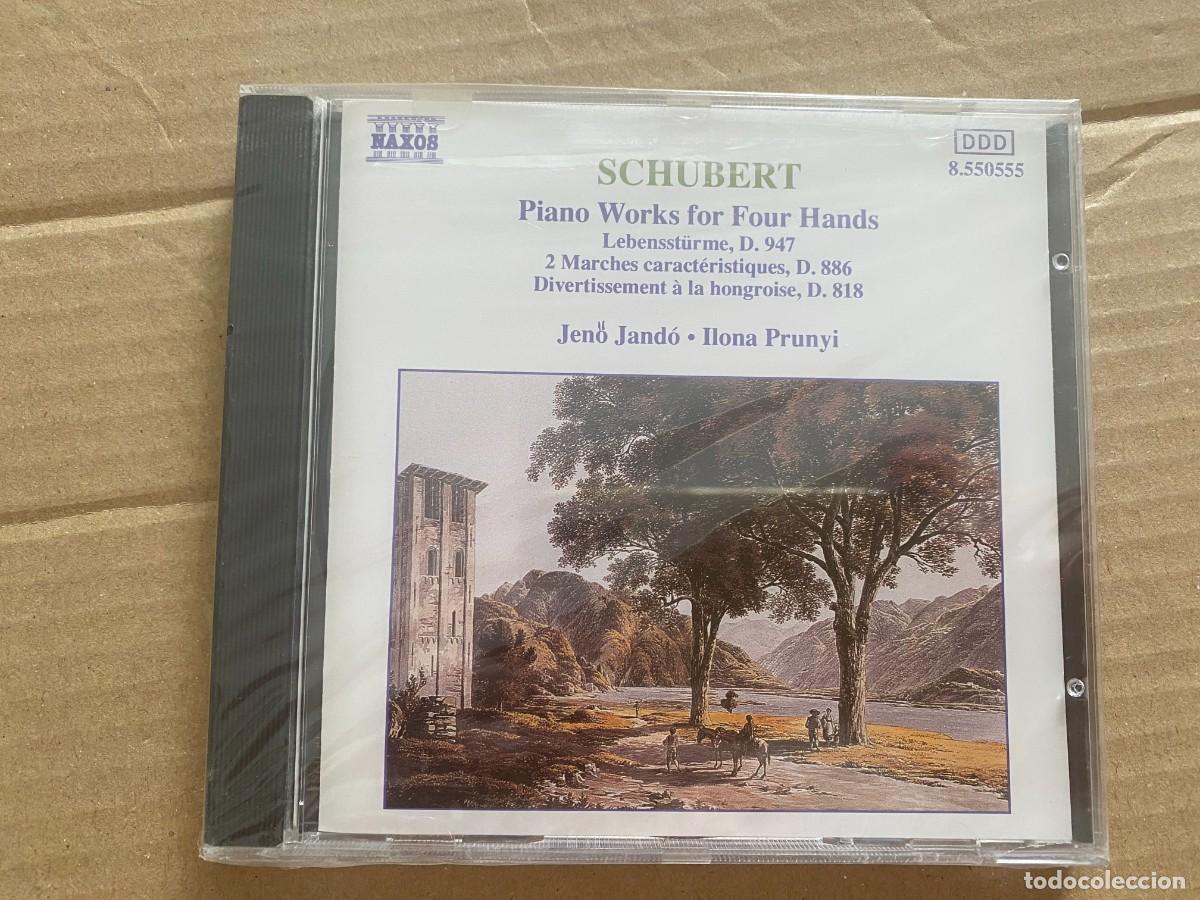 CDs de m&uacute;sica: CD SHUBERT - PIAN0 WORKS FOR FOUR HANDS - Foto 1