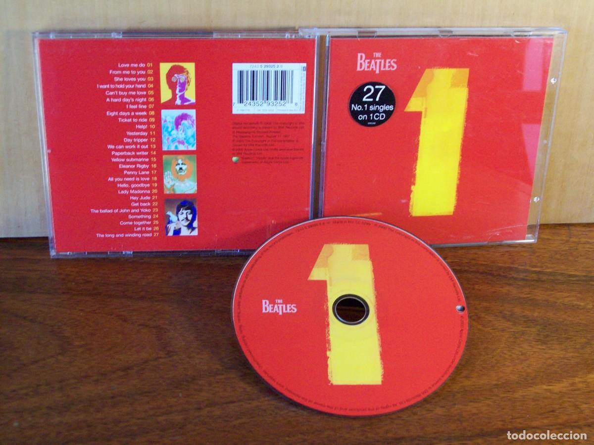 CDs de m&uacute;sica: THE BEATLES - 27 NUMEROS 1 SINGLES EN 1 CD - 2000 - Foto 1
