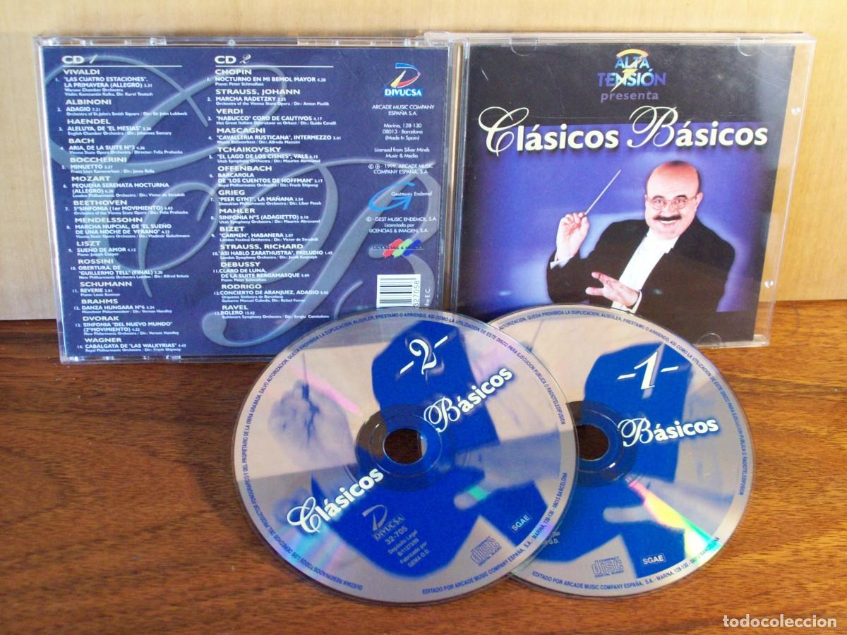 CDs de Musique: CLASICOS BASICOS - DOBLE CD 27 CANCIONES ARTISTAS VARIOS