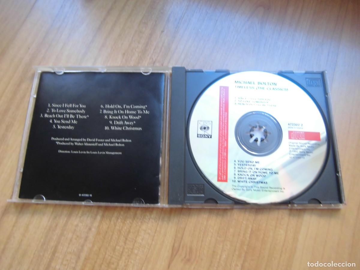 CDs de m&uacute;sica: CD MICHAEL BOLTON TIMELESS THE CLASSICS - Foto 3