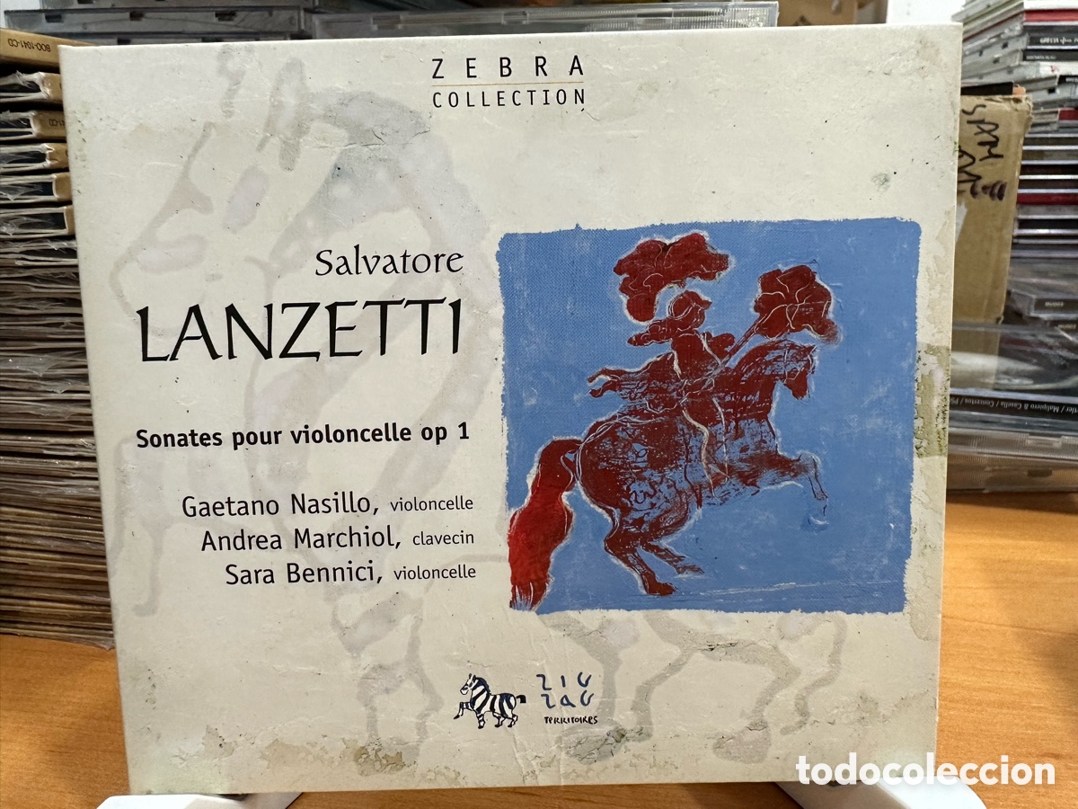 CDs de m&uacute;sica: Salvatore Lanzetti - Sonates Pour Violoncelle Op 1 (CD, Album)