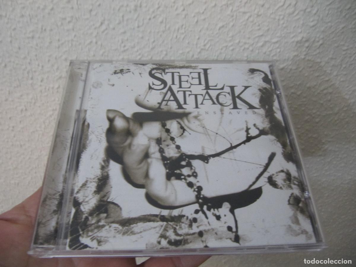 CDs de m&uacute;sica: STEEL ATTACK ENSLAVED ARISE CD - Foto 1