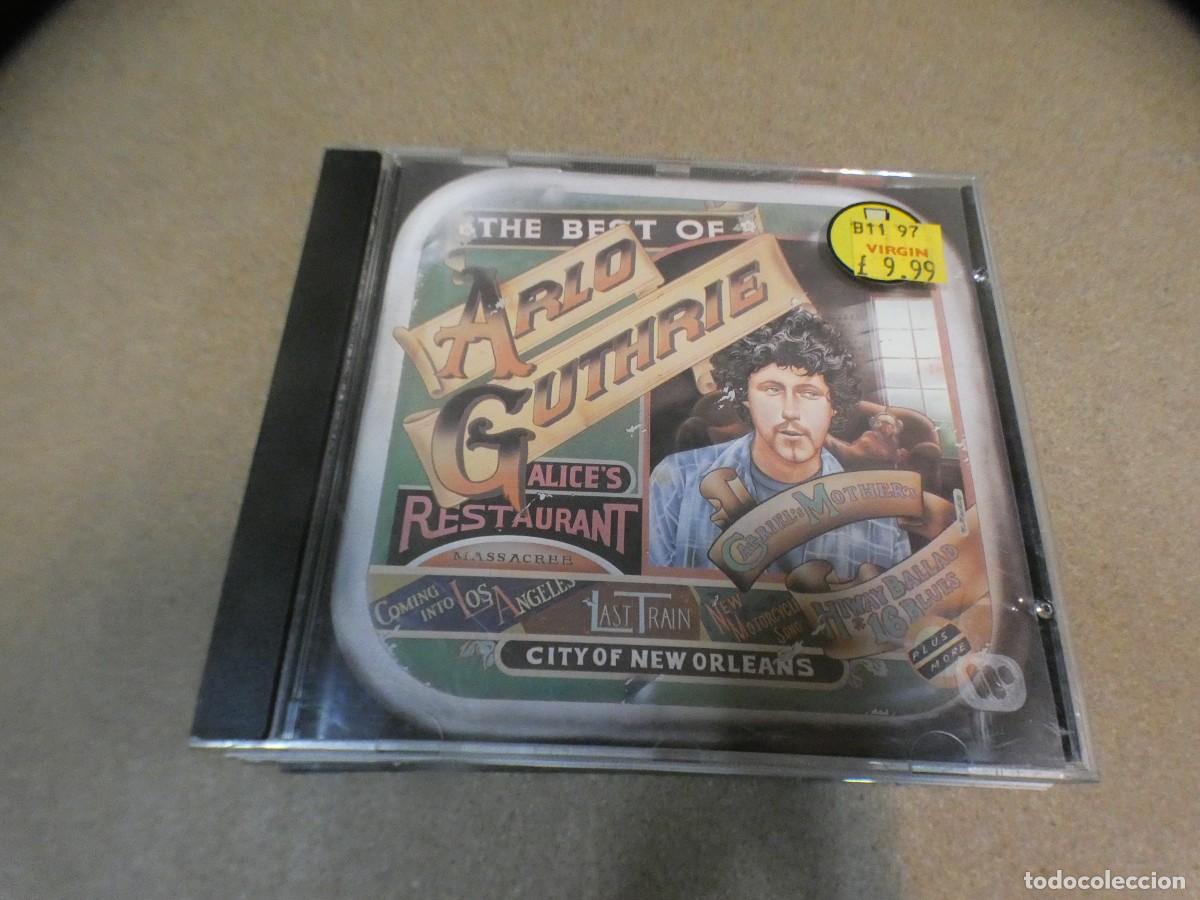 CD di Musica: ARKANSAS1980 CAJJ386 CD BUEN ESTADO LEVES SE&Ntilde;ALES DE USO THE BEST OF ARLO GUTHRIE