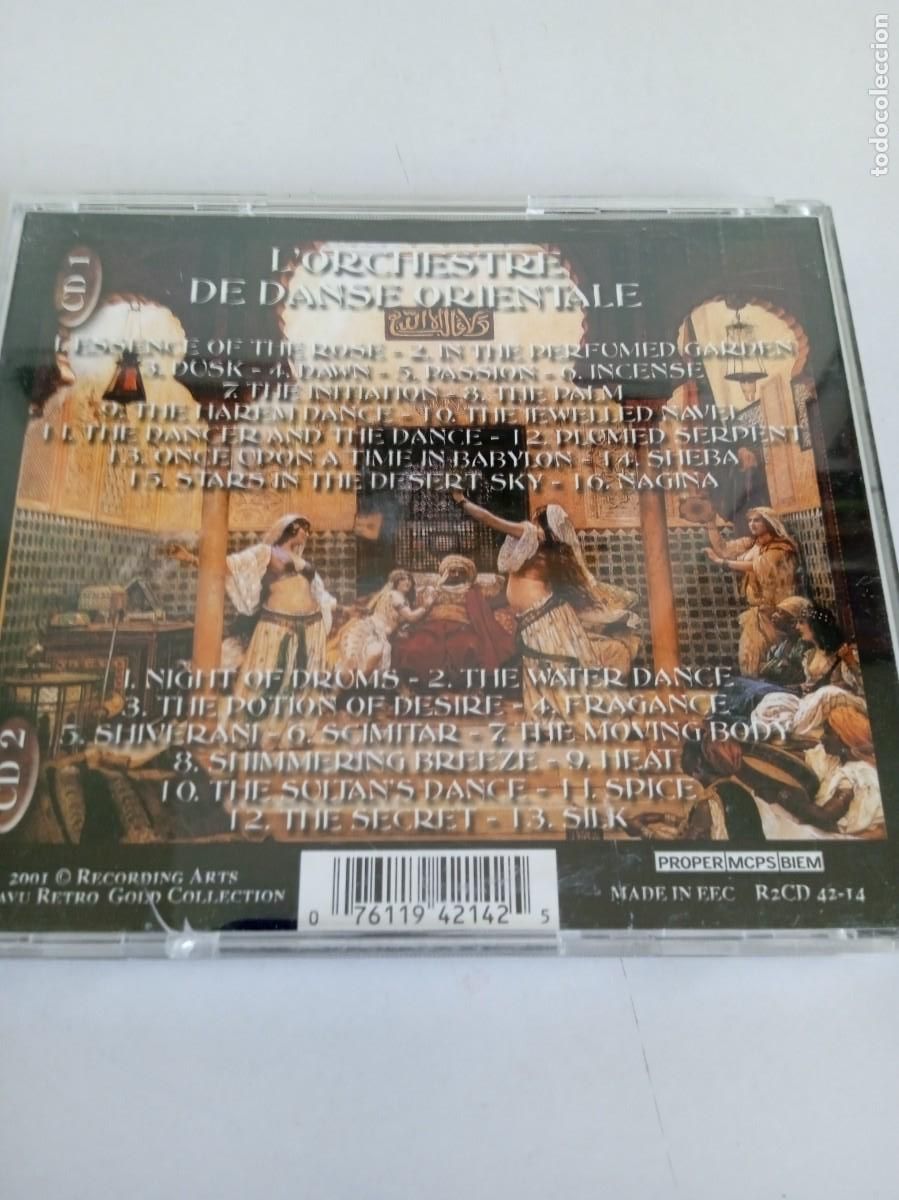 CDs de m&uacute;sica: EXOTIC ORIENTAL BELLY DANCING 2 Cds - Foto 4