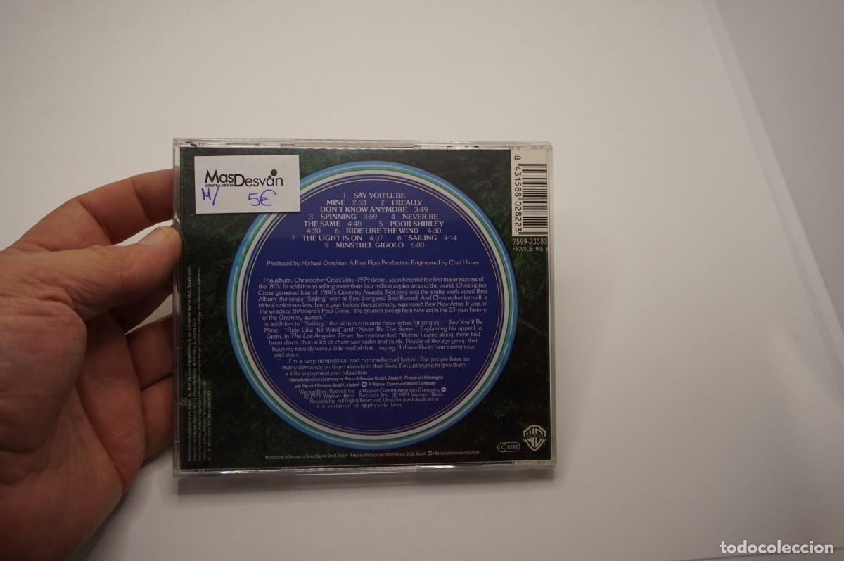 CDs de m&uacute;sica: CD - CHRISTOPHER CROSS - DISCO EN ESTADO EXCELENTE - Foto 3
