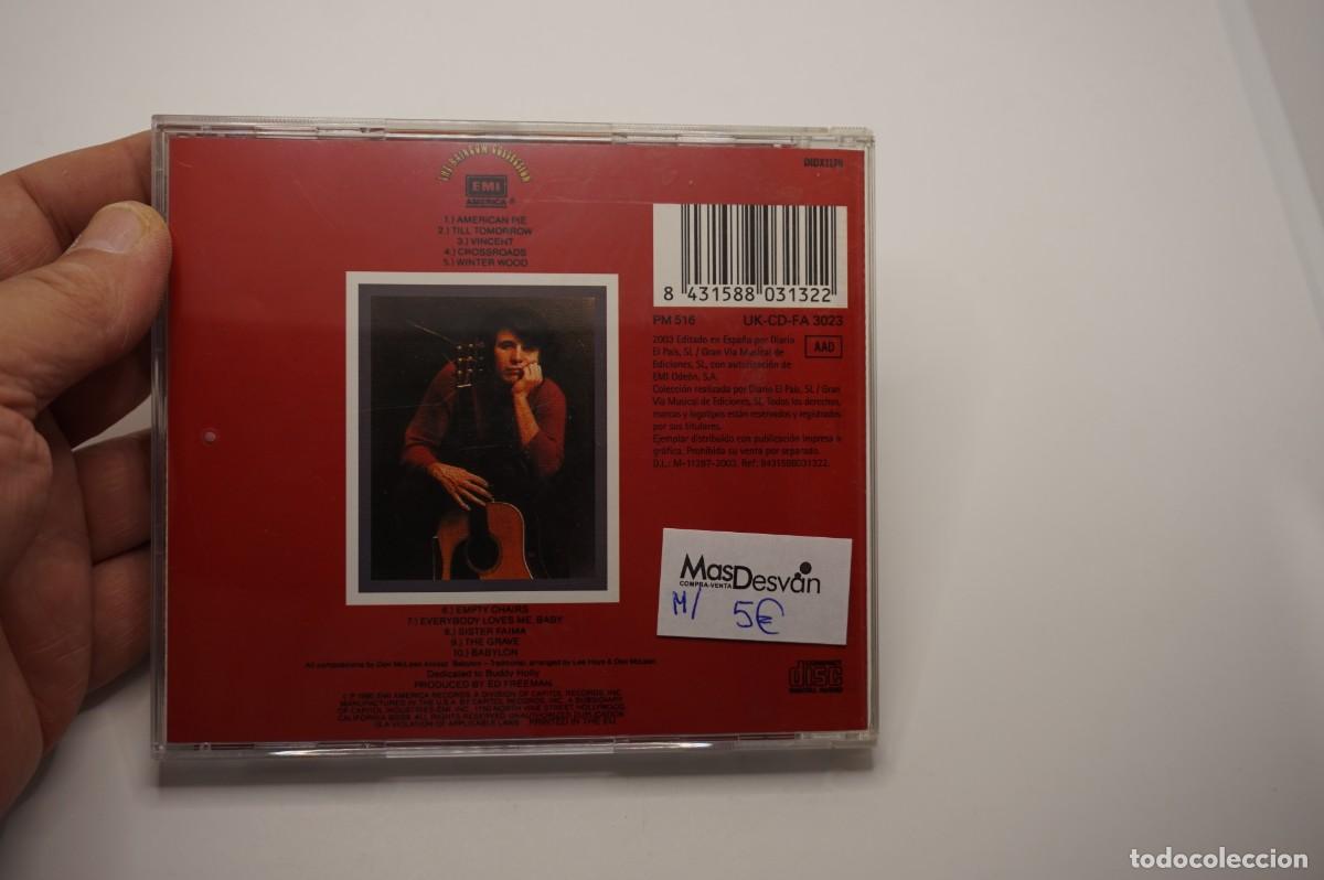 CDs de m&uacute;sica: CD - AMERICAN PIE - DON MCLEAN - Foto 3