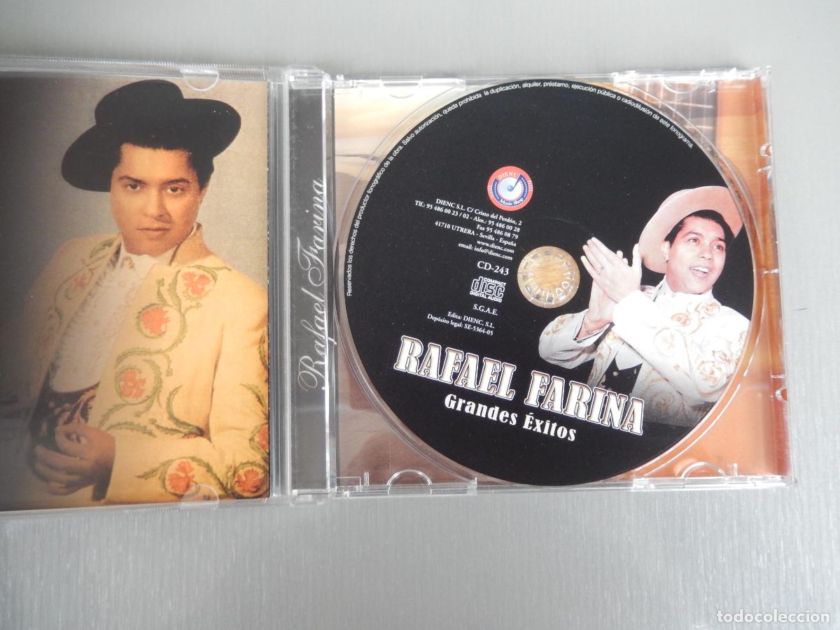 CDs de m&uacute;sica: RAFAEL FARINA - GRANDES EXITOS - CD - 20 TEMAS - Foto 2