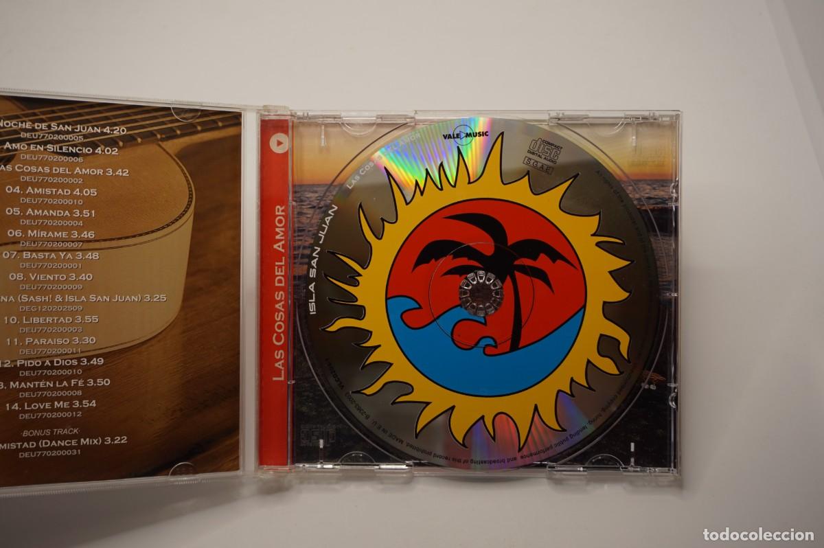 CDs de m&uacute;sica: CD - ISLA SAN JUAN - LAS COSAS DEL AMOR - Foto 2