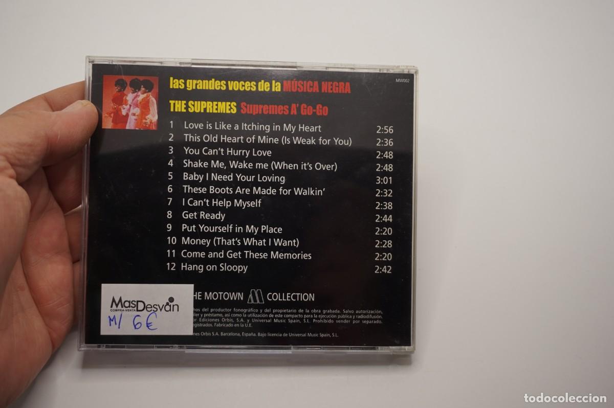 CDs de m&uacute;sica: CD - THE SUPREMES - A GO GO - DISCO EN ESTADO EXCELENTE - Foto 3