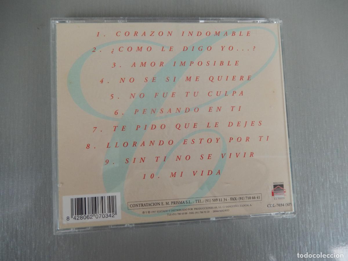CDs de m&uacute;sica: CAMELA - CORAZON INDOMABLE - CD -1997 - Foto 3