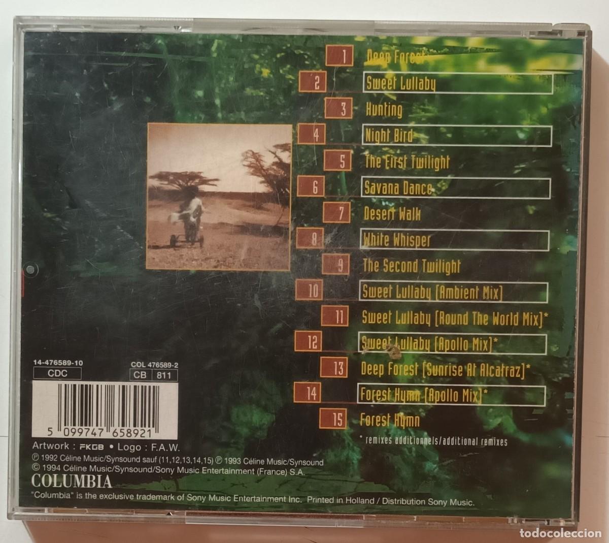 CDs de m&uacute;sica: CD - DEEP FOREST - WORLD MIX - Foto 2