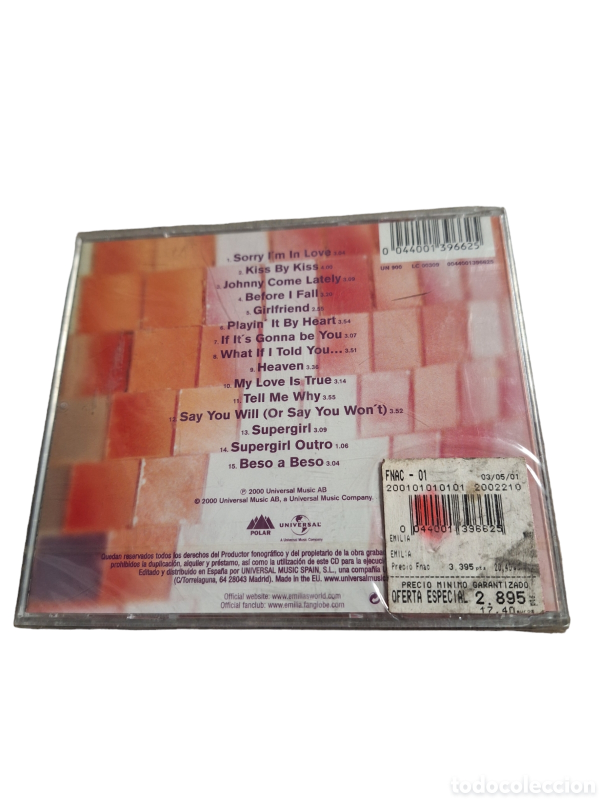 CDs de m&uacute;sica: SCD151 emilia CD DE MUSICA - Foto 2