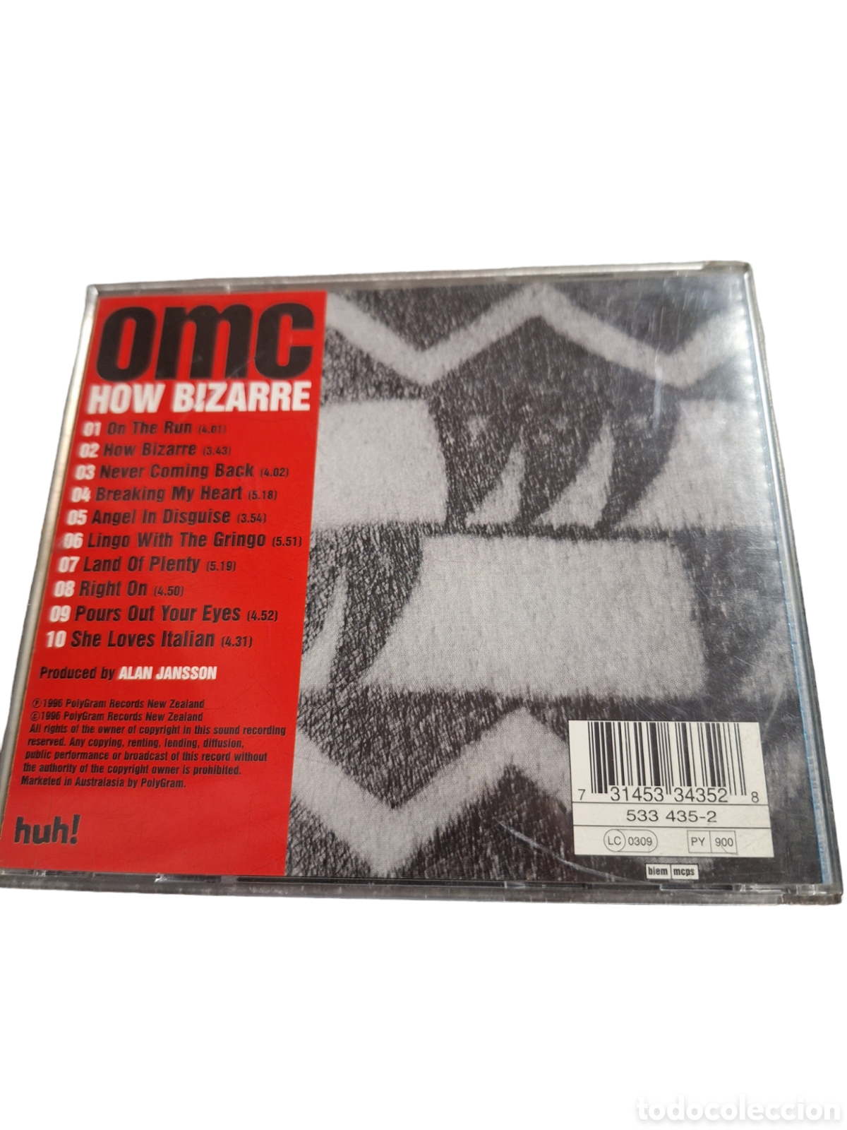 CDs de m&uacute;sica: SCD151 OMC HOW BIZARRE CD DE MUSICA - Foto 2