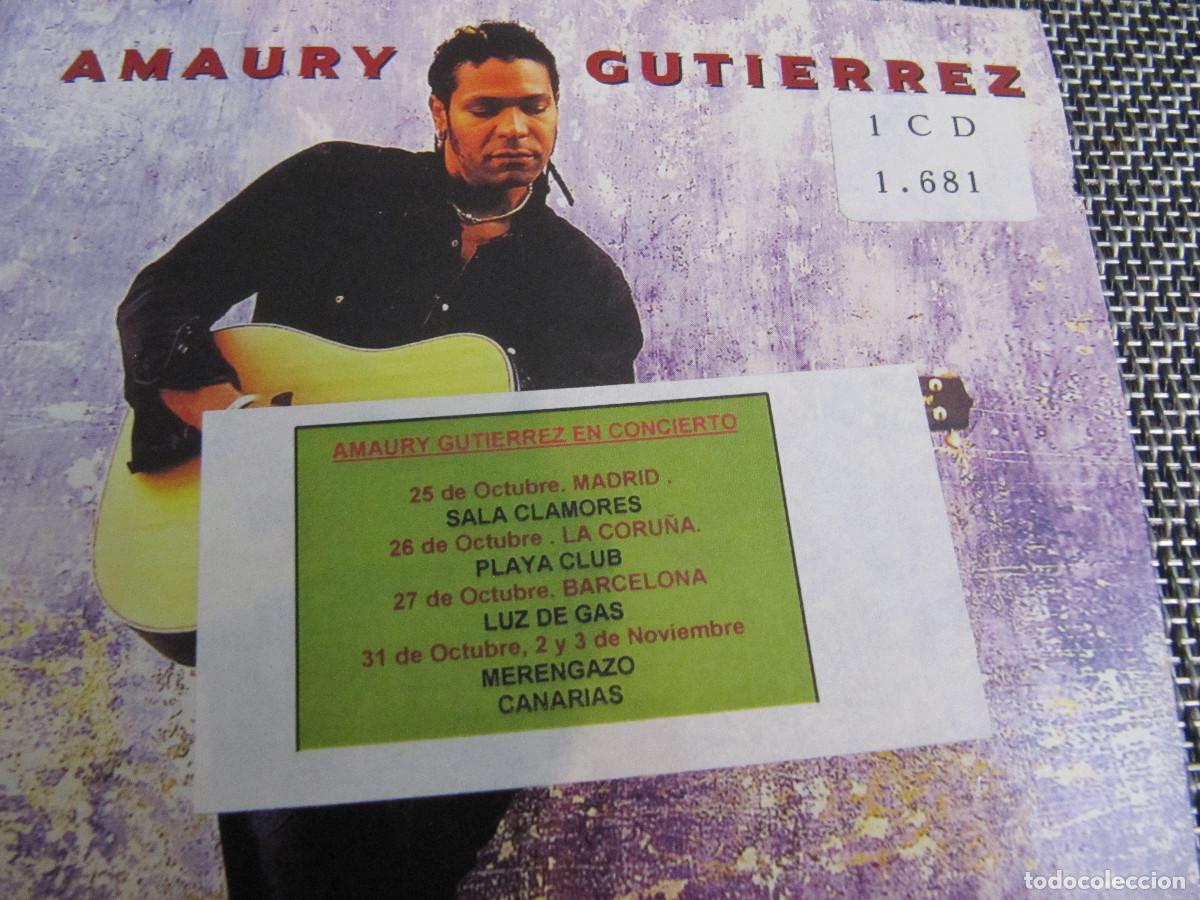 CDs de m&uacute;sica: Amaury Guti&eacute;rrez &ndash; Dime Coraz&oacute;n CD SINGLE CADENA 100 - Foto 2