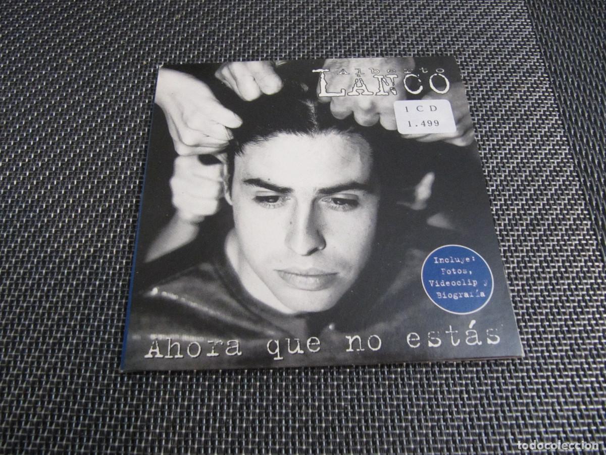 CDs de m&uacute;sica: Alberto Lanco &ndash; Ahora Que No Estas - Foto 1
