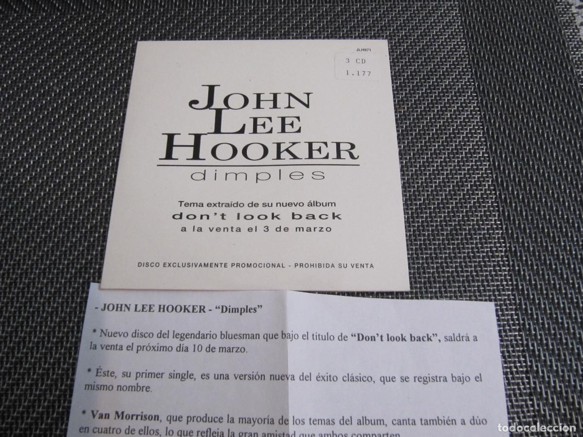 CDs de m&uacute;sica: JOHN LEE HOOKER DIMPLES CADENA 100 - Foto 1