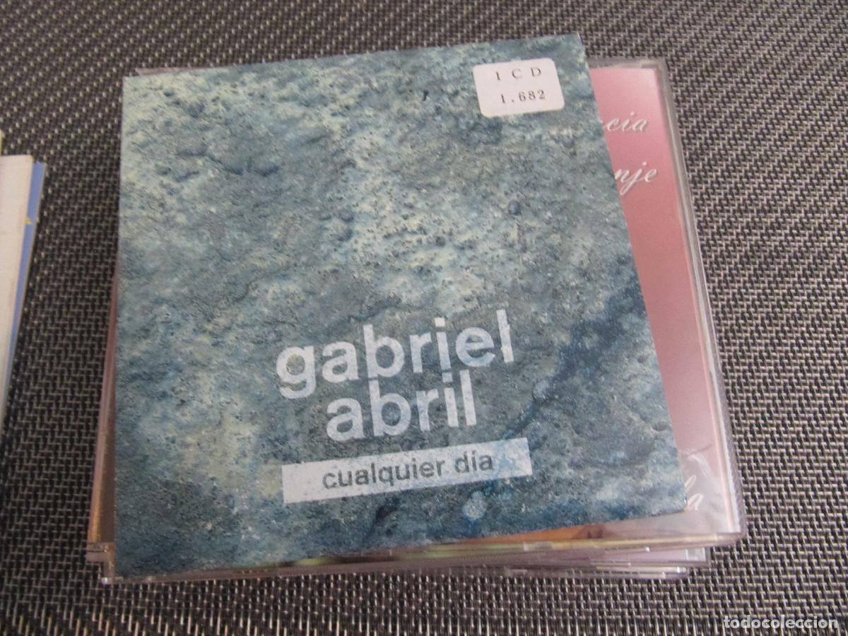 CDs de m&uacute;sica: Gabriel Abril - Cualquier abril - Cd Single - Foto 1