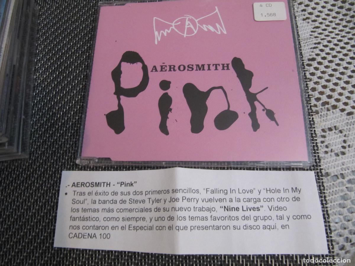 CDs de m&uacute;sica: Aerosmith &ndash; Pink CD CADENA 100 - Foto 1