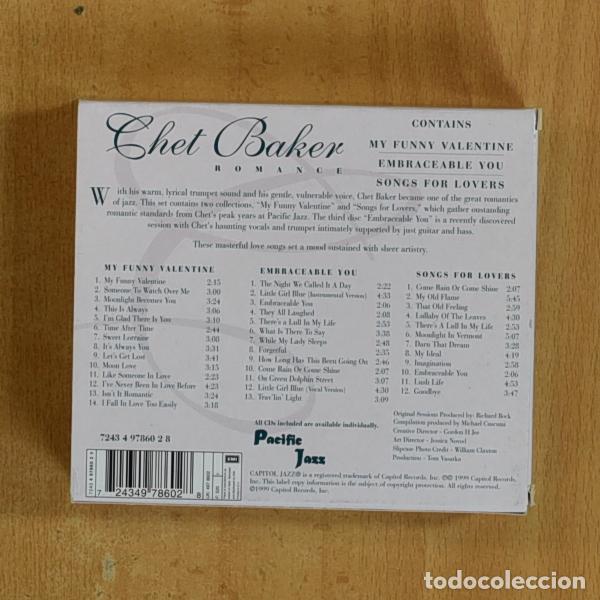 CDs de m&uacute;sica: CHET BAKER - ROMANCE - CD - Foto 2