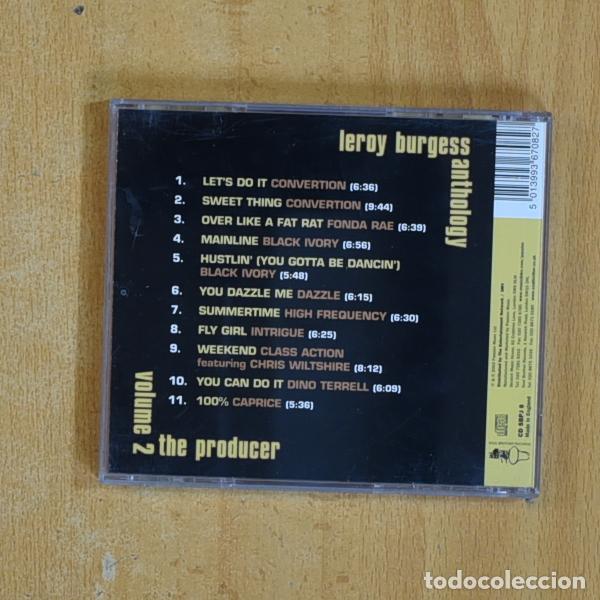 CDs de m&uacute;sica: LEROY BURGESS - ANTHOLOGY - CD - Foto 2