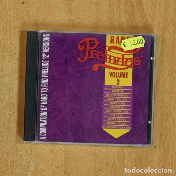 CDs de m&uacute;sica: VARIOS - RARE PRELUDES VOLUME 3 - CD - Foto 1