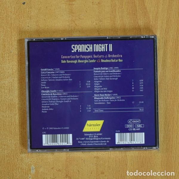 CDs de m&uacute;sica: VARIOS - SPANISH NIGHT II - CD - Foto 2