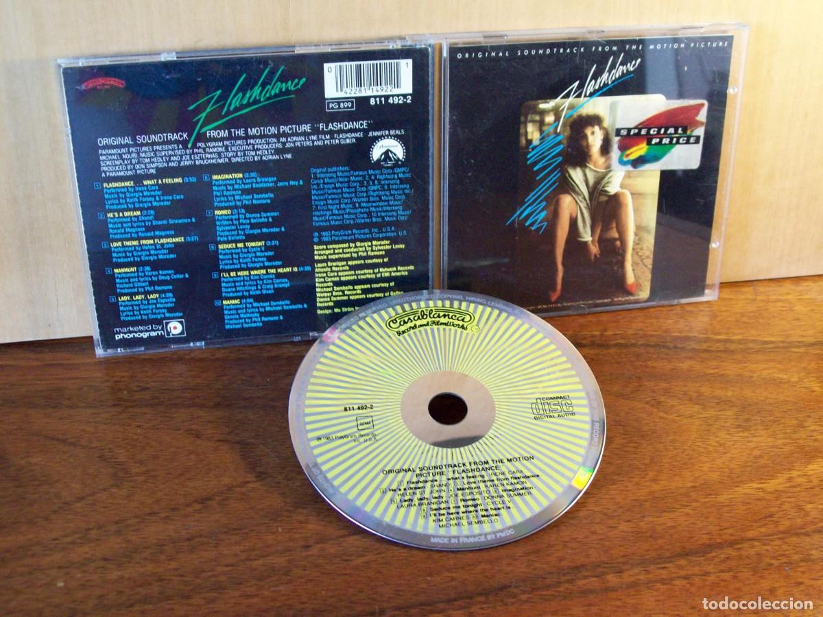 CDs de m&uacute;sica: FLASHDANCE - CD BSO BANDA SONORA ORIGINAL - Foto 1