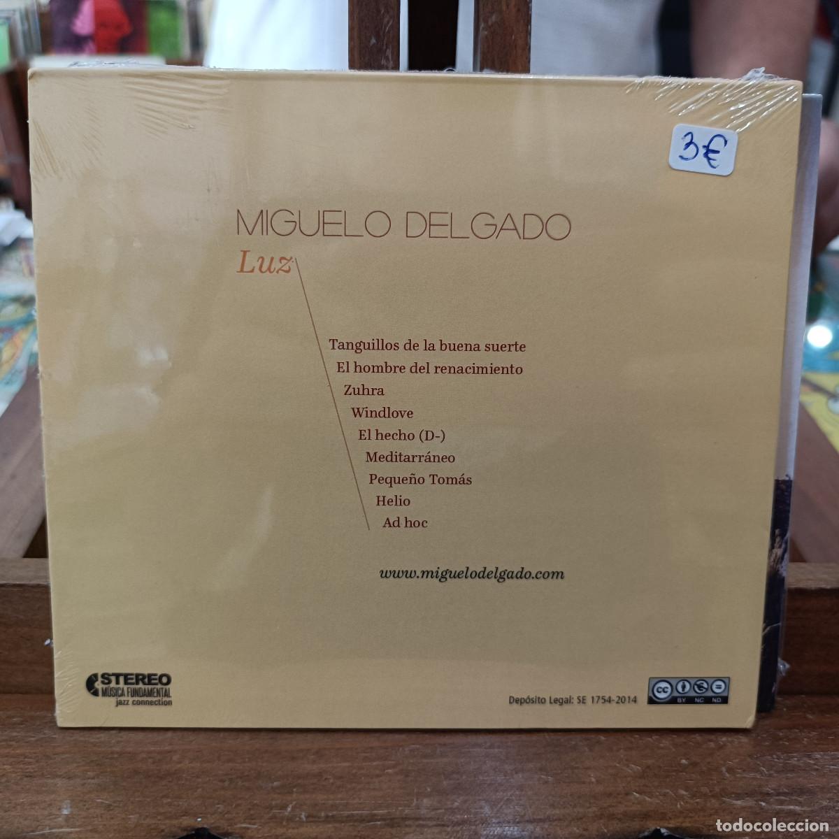 CDs de m&uacute;sica: Miguel Delgado - Luz - CD. - Foto 2