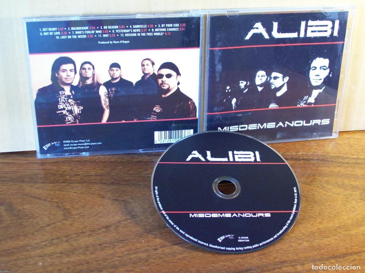 CDs de m&uacute;sica: ALIBI - MISDEMEANOURS - CD 2006 - Foto 1