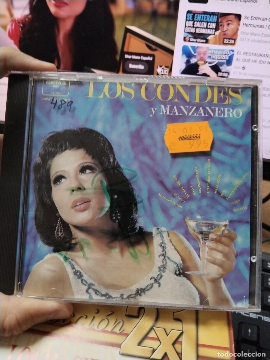 CDs de m&uacute;sica: Los condes y manzanero cd - Foto 1