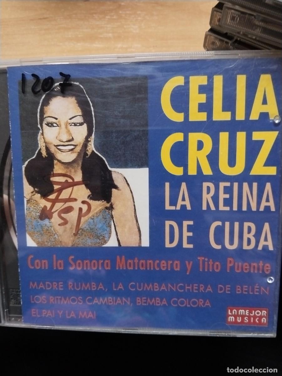 CDs de m&uacute;sica: Celia cruz la reina de cuba cd - Foto 1