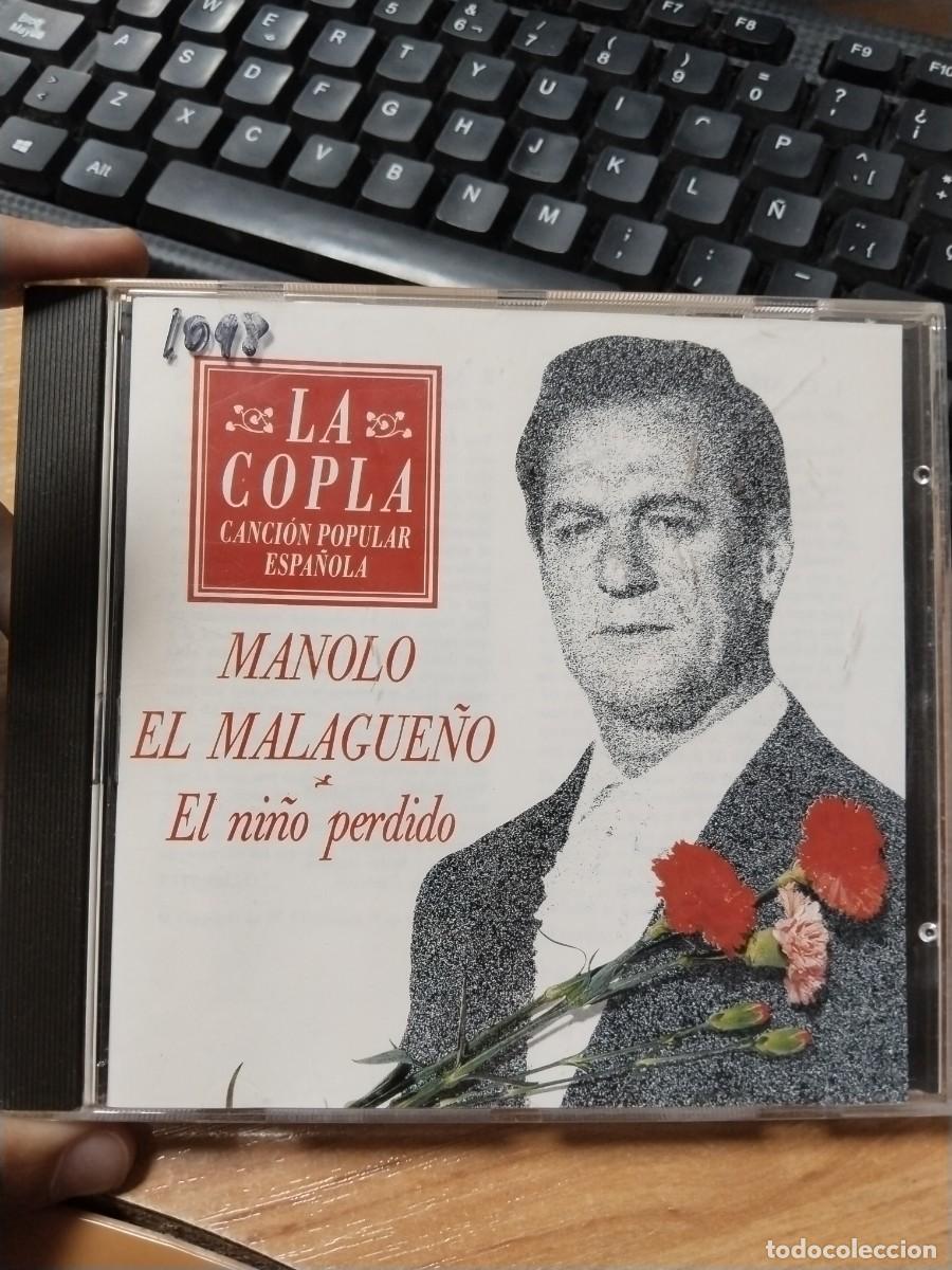 CDs de m&uacute;sica: Manolo el malague&ntilde;o cd - Foto 1