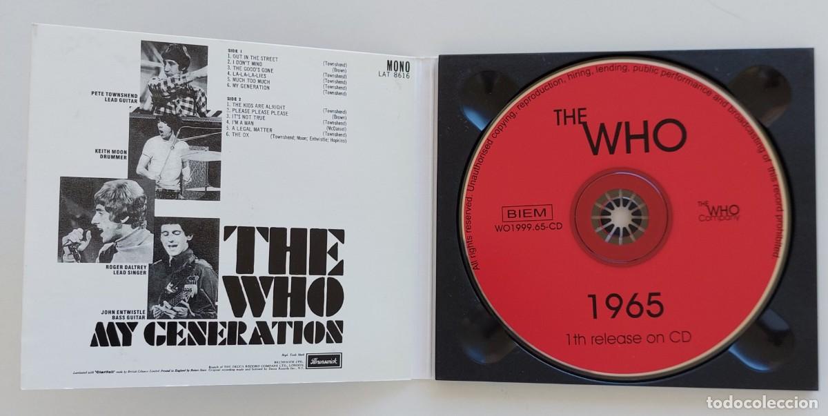CDs de m&uacute;sica: THE WHO - MY GENERATION - CD BONUS TRACKS - Foto 3