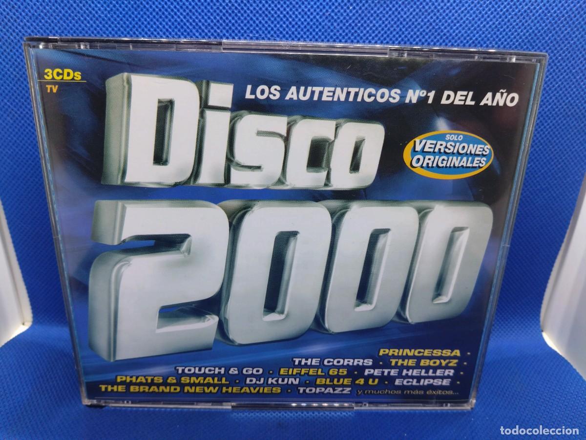 CDs de m&uacute;sica: DISCO 2000 3 CDS , LEER DESCRIPCION - Foto 1