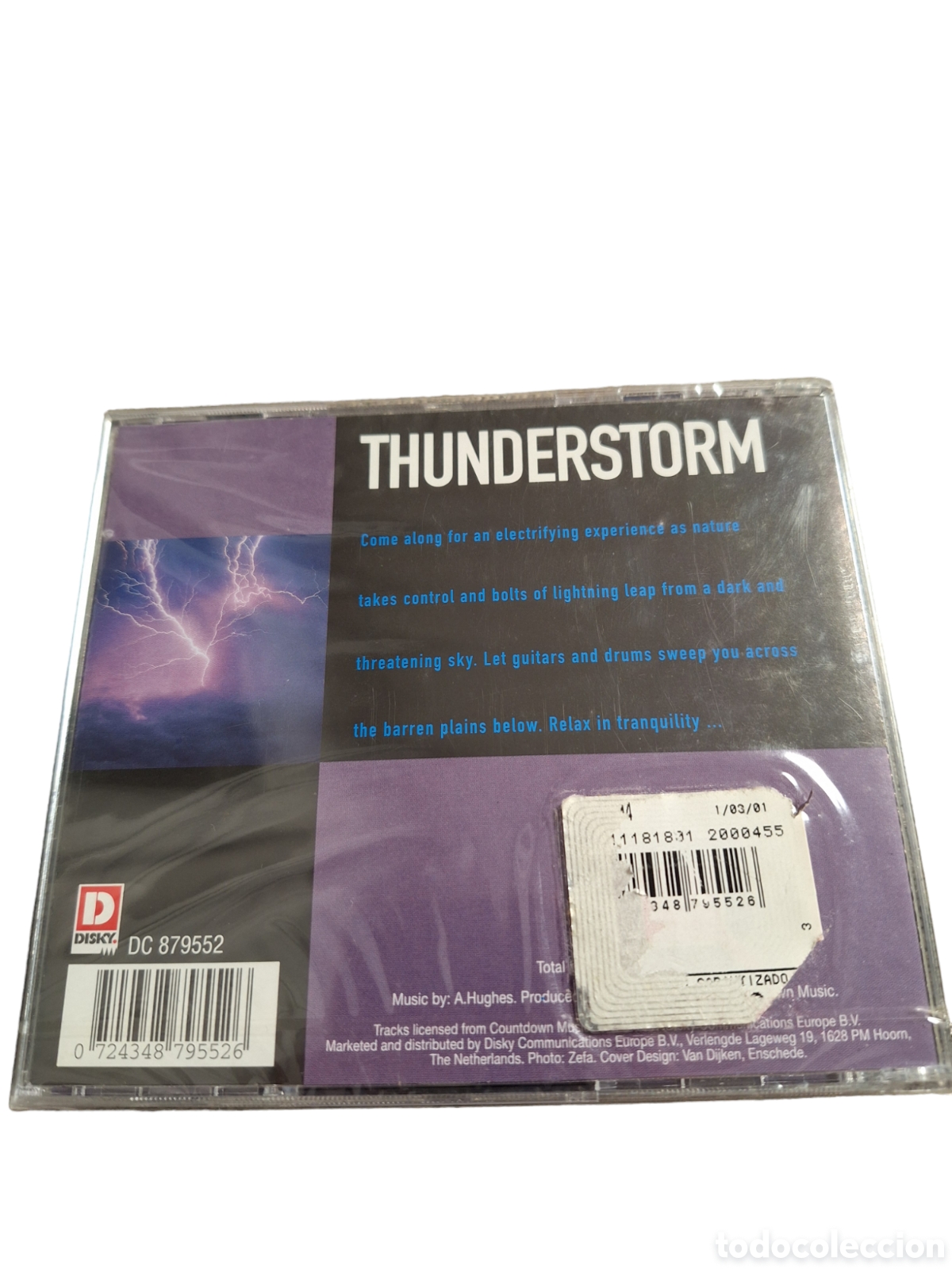 CDs de m&uacute;sica: SCD155 thunder storm CD DE MUSICA - Foto 2