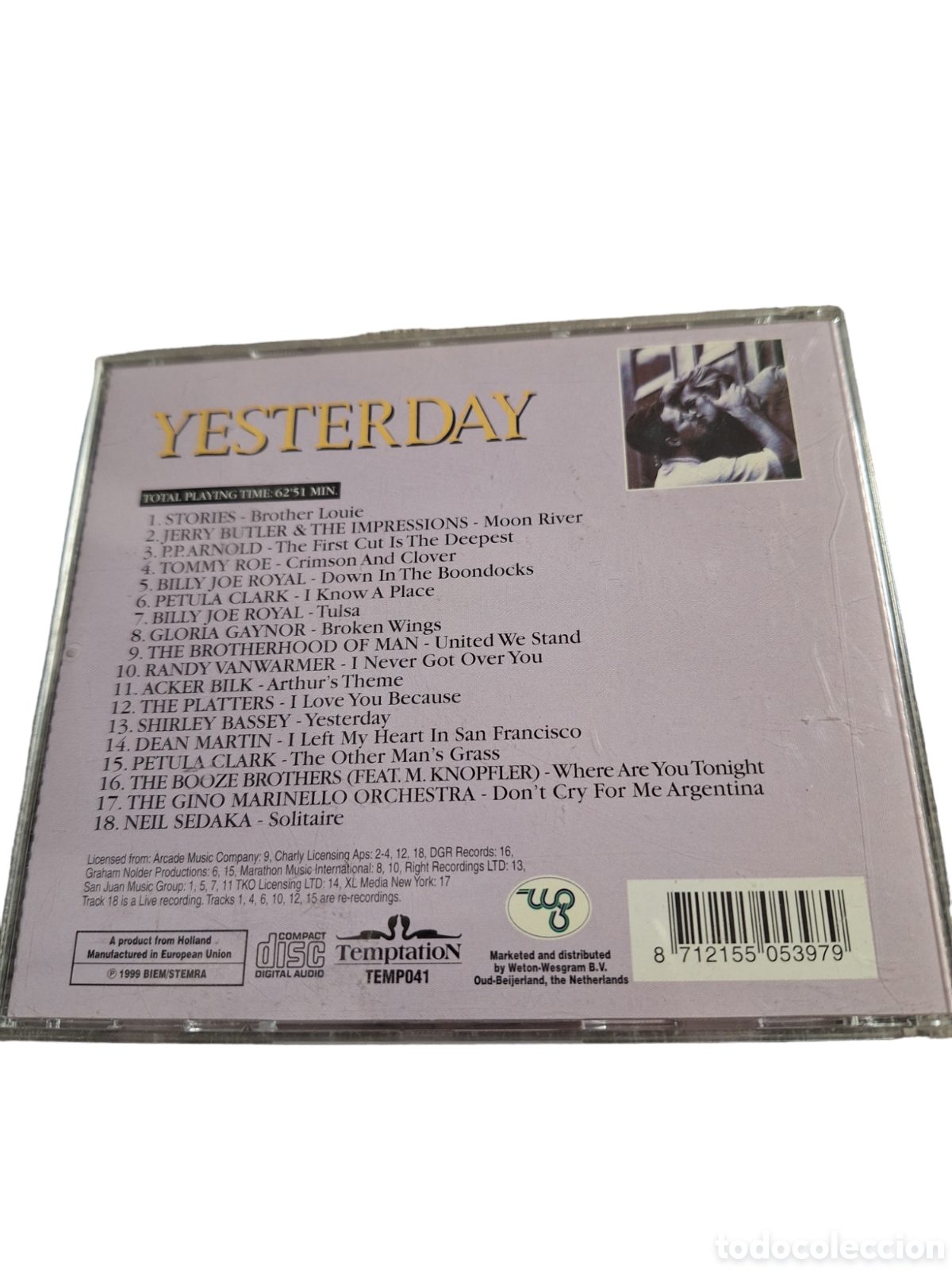 CDs de m&uacute;sica: SCD155 yesterday CD DE MUSICA - Foto 2