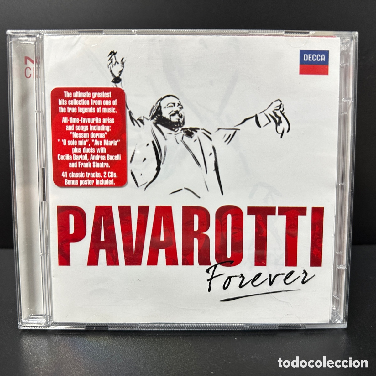 CDs de m&uacute;sica: Pavarotti - Pavarotti Forever (2xCD, Comp) - Foto 1