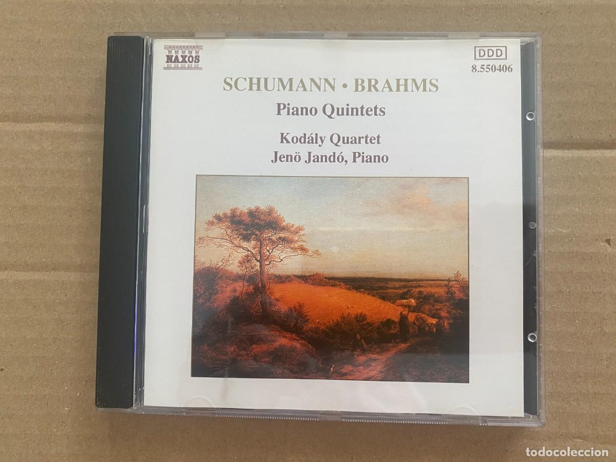 CDs de m&uacute;sica: CD SCHUMANN - BRAHMS - PIANO QUINTETS - Foto 1