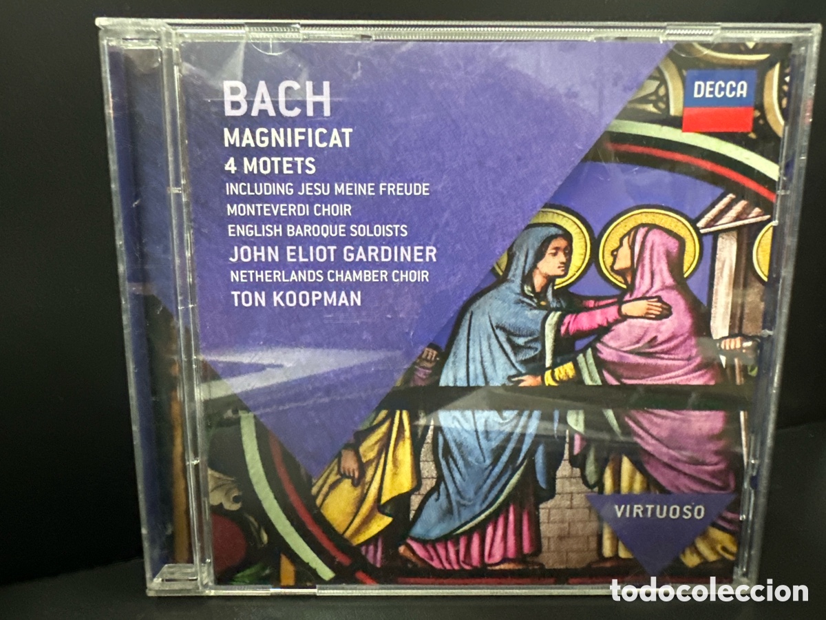 CDs de m&uacute;sica: Bach - John Eliot Gardiner - Magnificant (CD) - Foto 1