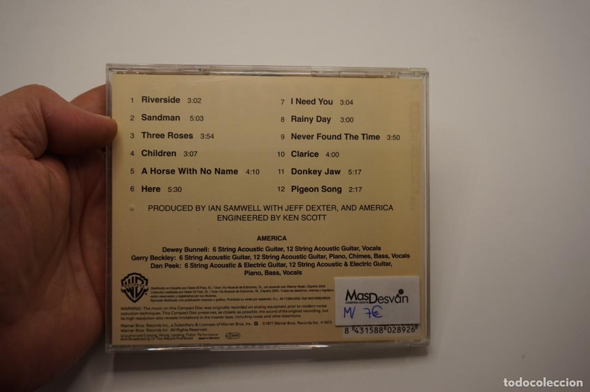 CDs de m&uacute;sica: CD - AMERICA - DISCO EN ESTADO EXCELENTE - Foto 3