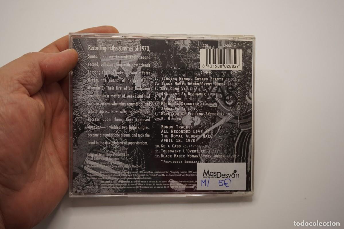 CDs de m&uacute;sica: CD - SANTANA - ABRAXAS - DISCO EN ESTADO EXCELENTE - Foto 3