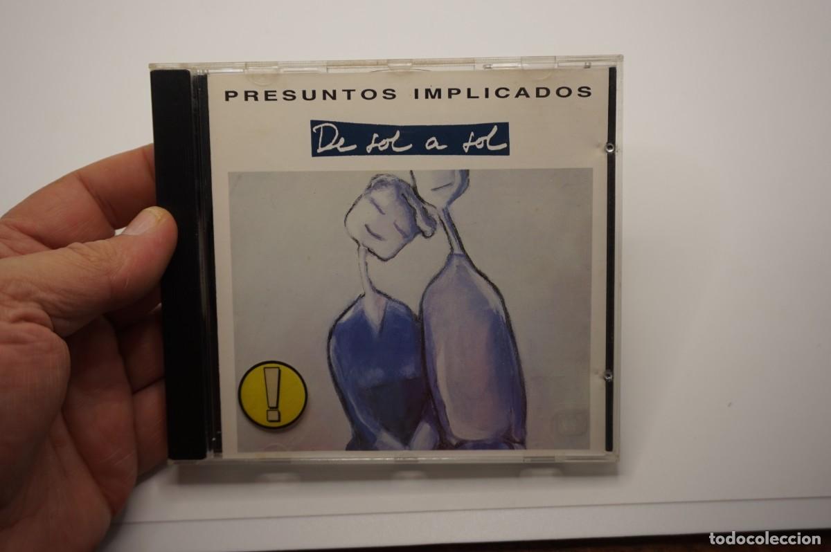 CDs de m&uacute;sica: CD - PRESUNTOS IMPLICADOS - DE SOL A SOL - DISCO EN ESTADO EXCELENTE - Foto 1