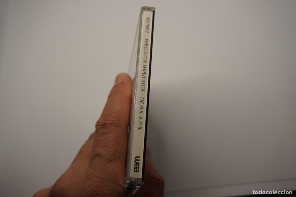 CDs de m&uacute;sica: CD - PRESUNTOS IMPLICADOS - DE SOL A SOL - DISCO EN ESTADO EXCELENTE - Foto 4