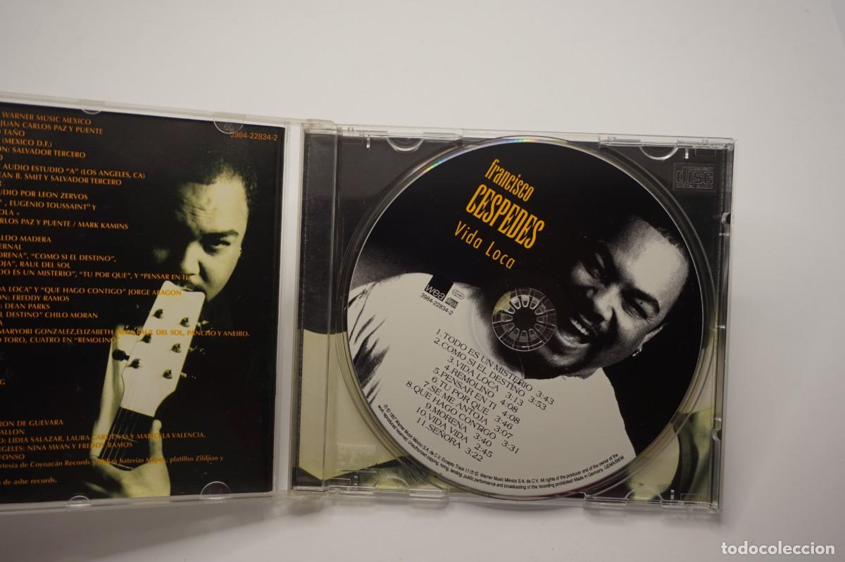 CDs de m&uacute;sica: CD - FRANCISCO CESPEDES - VIDA LOCA - Foto 2