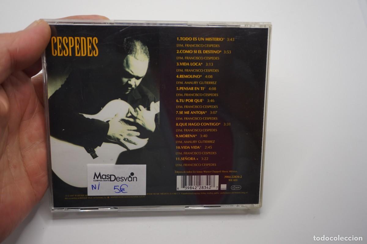 CDs de m&uacute;sica: CD - FRANCISCO CESPEDES - VIDA LOCA - Foto 3