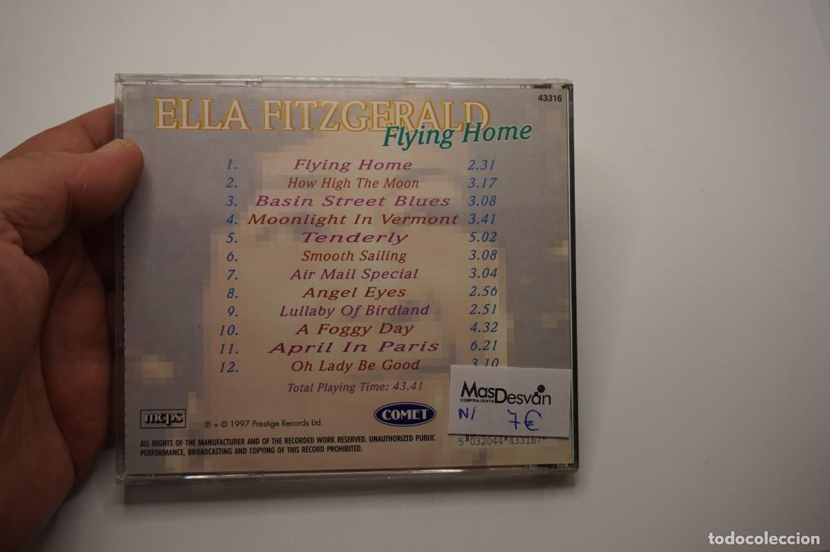 CDs de m&uacute;sica: CD - ELLA FITZGERALD - FLYING HOME - Foto 3