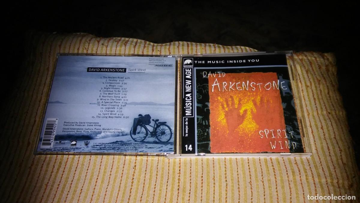 CDs de m&uacute;sica: DAVID ARKENSTONE - SPIRIT WIND (1997) - Foto 1