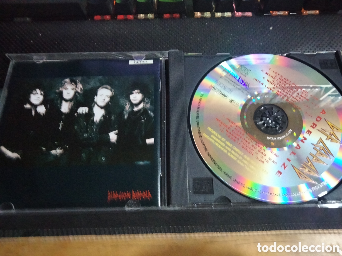CDs de m&uacute;sica: Def leppard adrenalize -6 - Foto 3